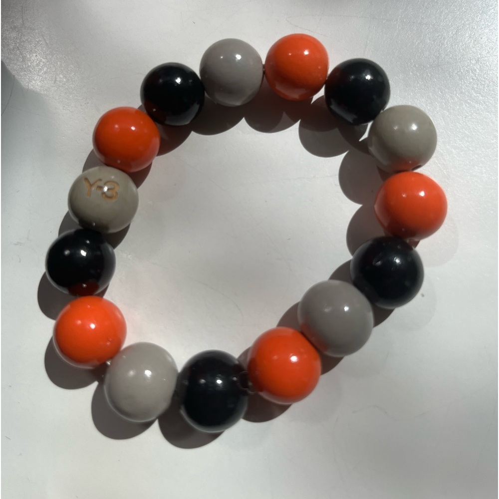 Yohji Yamamoto Y3 wooden ball bracelet